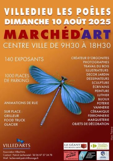 marché d'art Villedieu les Poêles