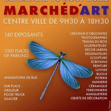 marché d'art Villedieu les Poêles
